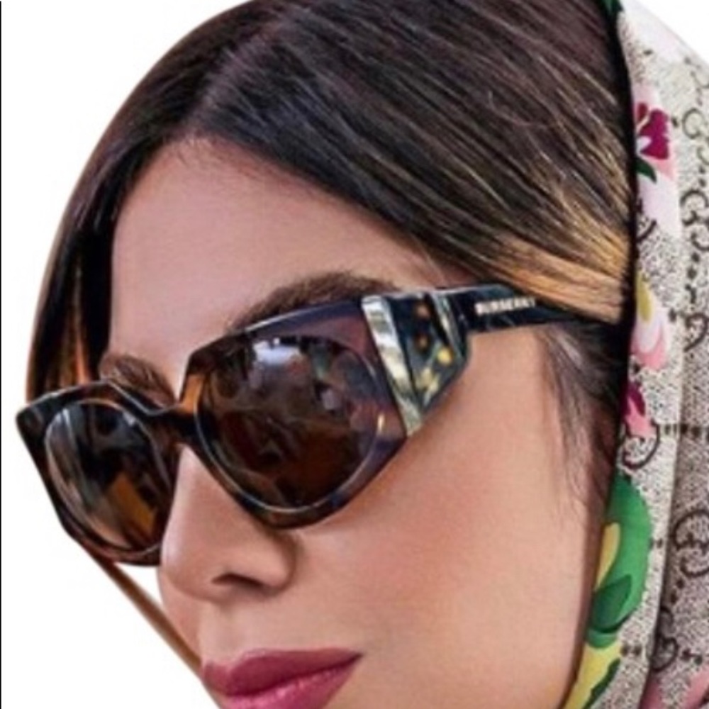 Black Be 4306 30018g Oval Sunglasses - Picture 2 of 10